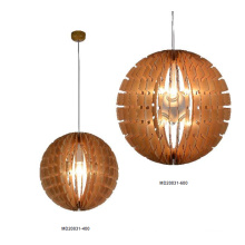 Decorative Wood Pendant Light (MD20031-400)